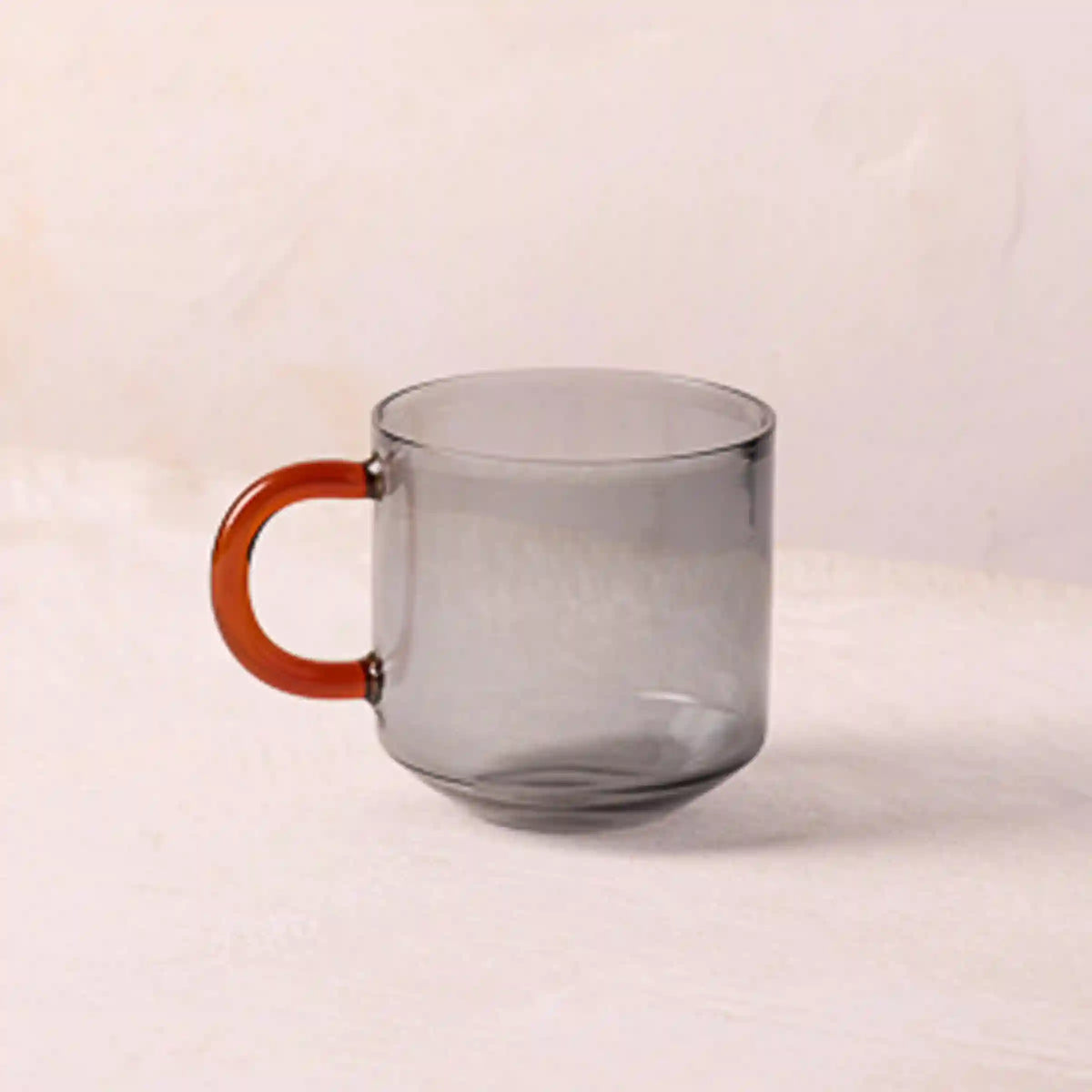 Niko Black Glass Mug
