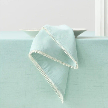 French Perle Ice Blue Napkin, Set of 2