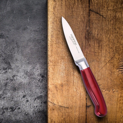 Rorik Red 3.5" Paring Knife with Blade Guard