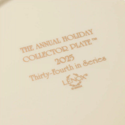 2025 Annual Holiday Plate Night Snow