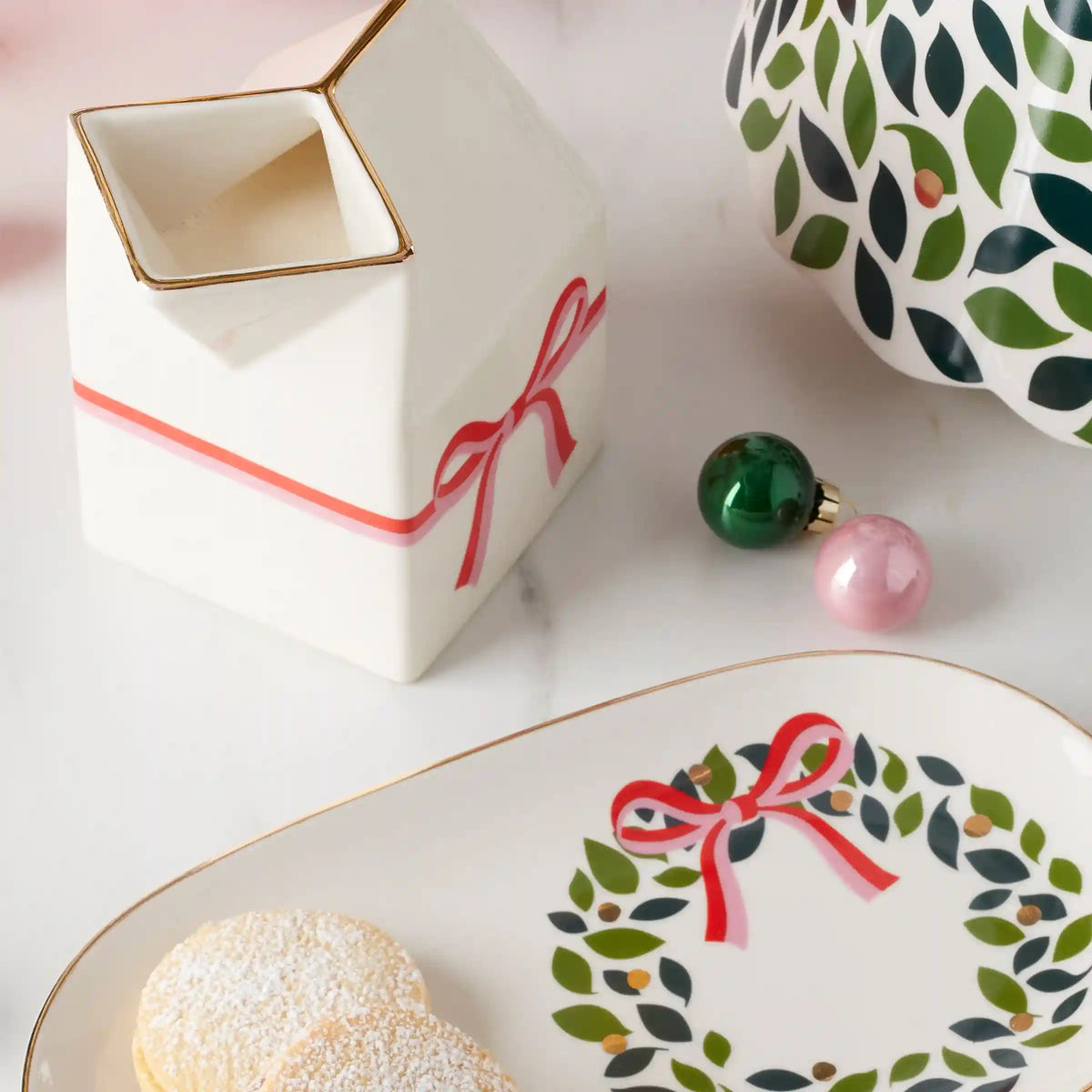 Be Jolly Milk & Cookie Plate