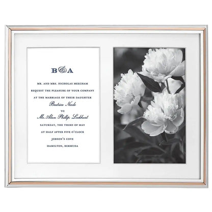 Rosy Glow Double 5x7 Photo Frame