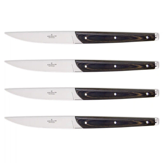 Pakkawood Steak Knives, Set of 4