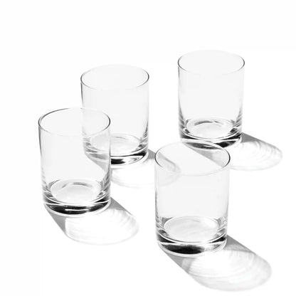 5 O'Clock Double Old-Fashioned Glasses, Set of 4