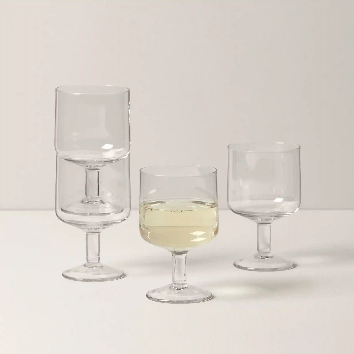 Tuscany Classics Stackable Wine Glasses, Set of 4
