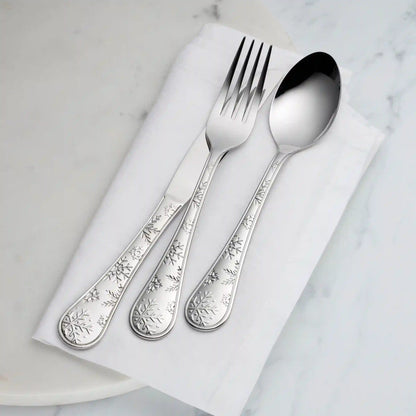Snowflake Wishes 12-Piece Flatware Set