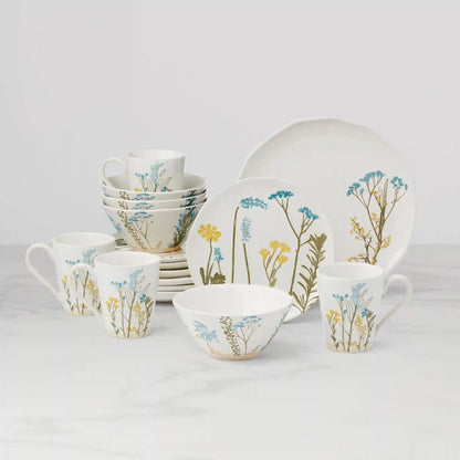 Wildflowers 16-Piece Dinnerware Set