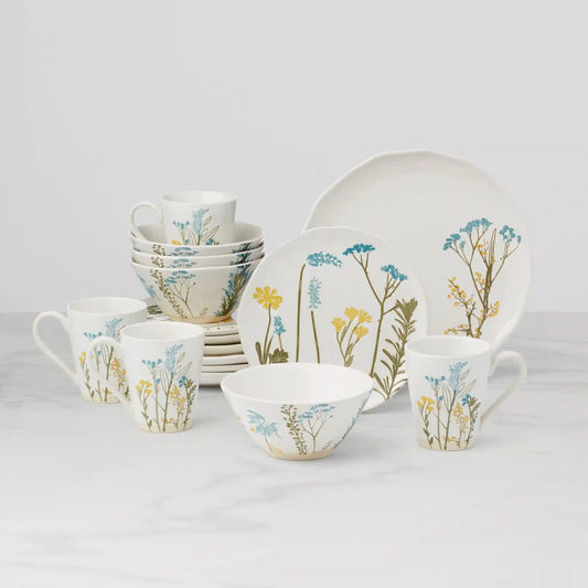 Wildflowers 16-Piece Dinnerware Set