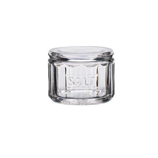 Glass Salt Pot with Scoop