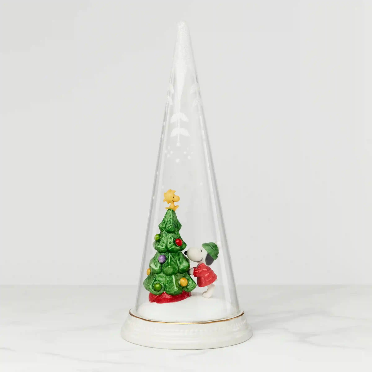 Peanuts Merry & Magical Christmas Scene Figurine