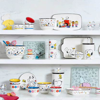 Chef Snoopy Accent Plates, Set of 4