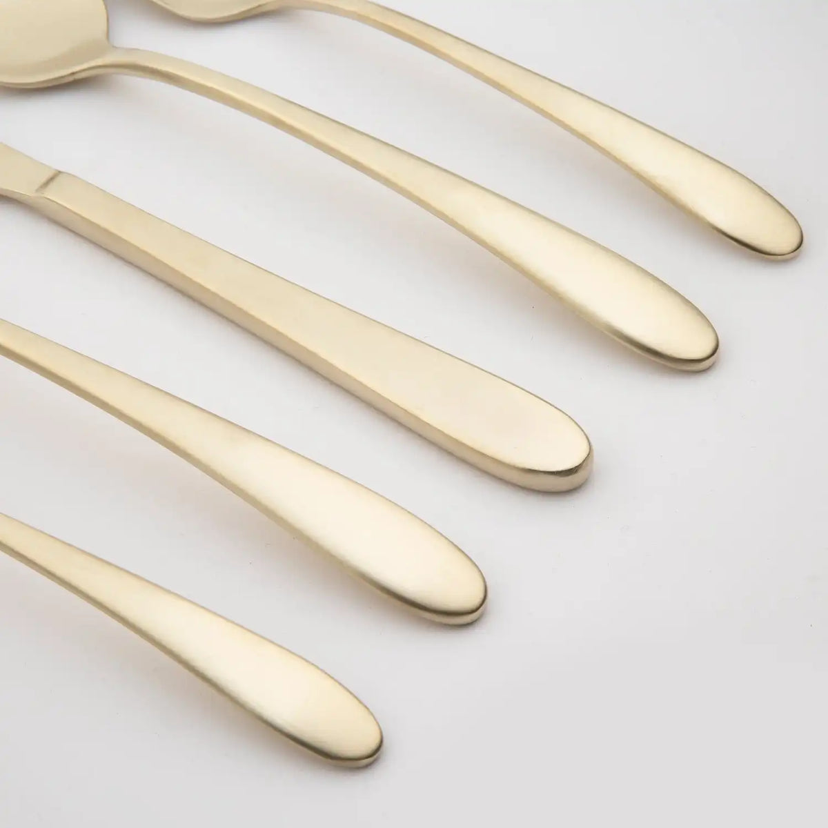 Poet Champagne Satin 20-Piece Flatware Set