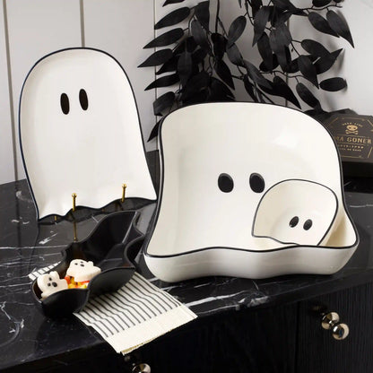 Ghost Accent Plates, Set of 4