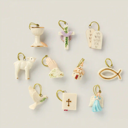 Tree of Faith 10-Piece Mini Ornament Set