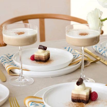 Modern White 24-Piece Dinnerware Set