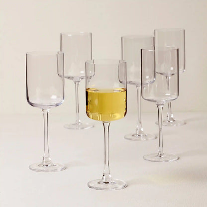 Tuscany Classics Straight White Wine Glasses, Set of 6