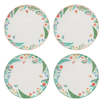 First Blooms Accent Plates, Set of 4