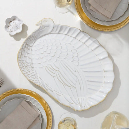 Harvest Turkey Platter and Carving Board Set