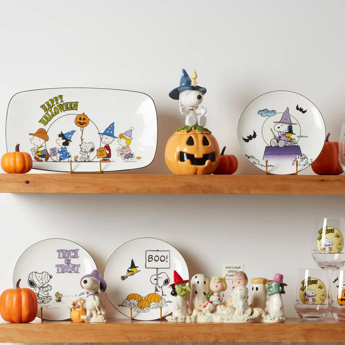 The Great Pumpkin Assorted Tumblers, Set of 4
