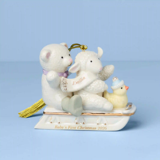 Personalized Baby's 1st Christmas Ornament