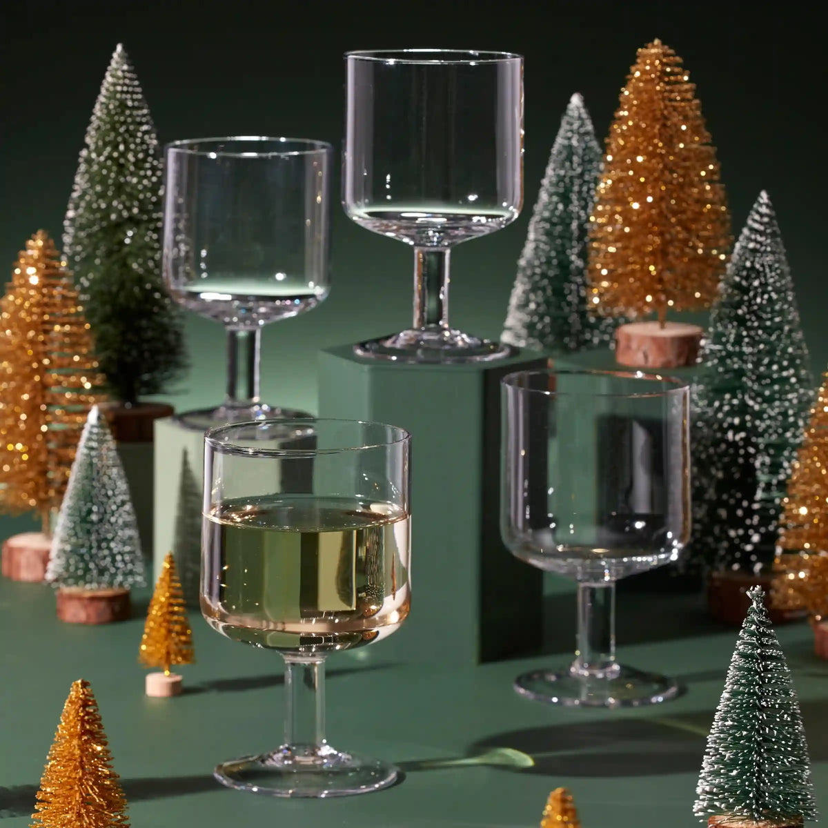 Tuscany Classics Stackable Wine Glasses, Set of 4