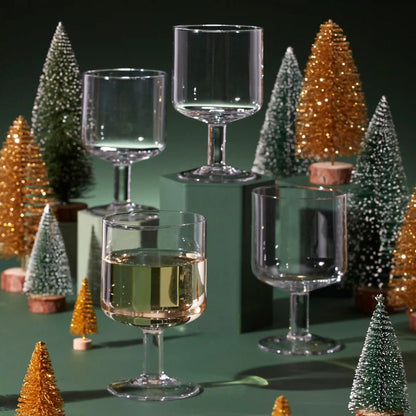 Tuscany Classics Stackable Wine Glasses, Set of 4