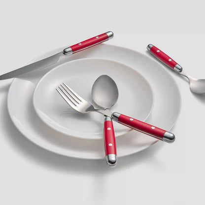 Jubilee Red 16-Piece Flatware Set