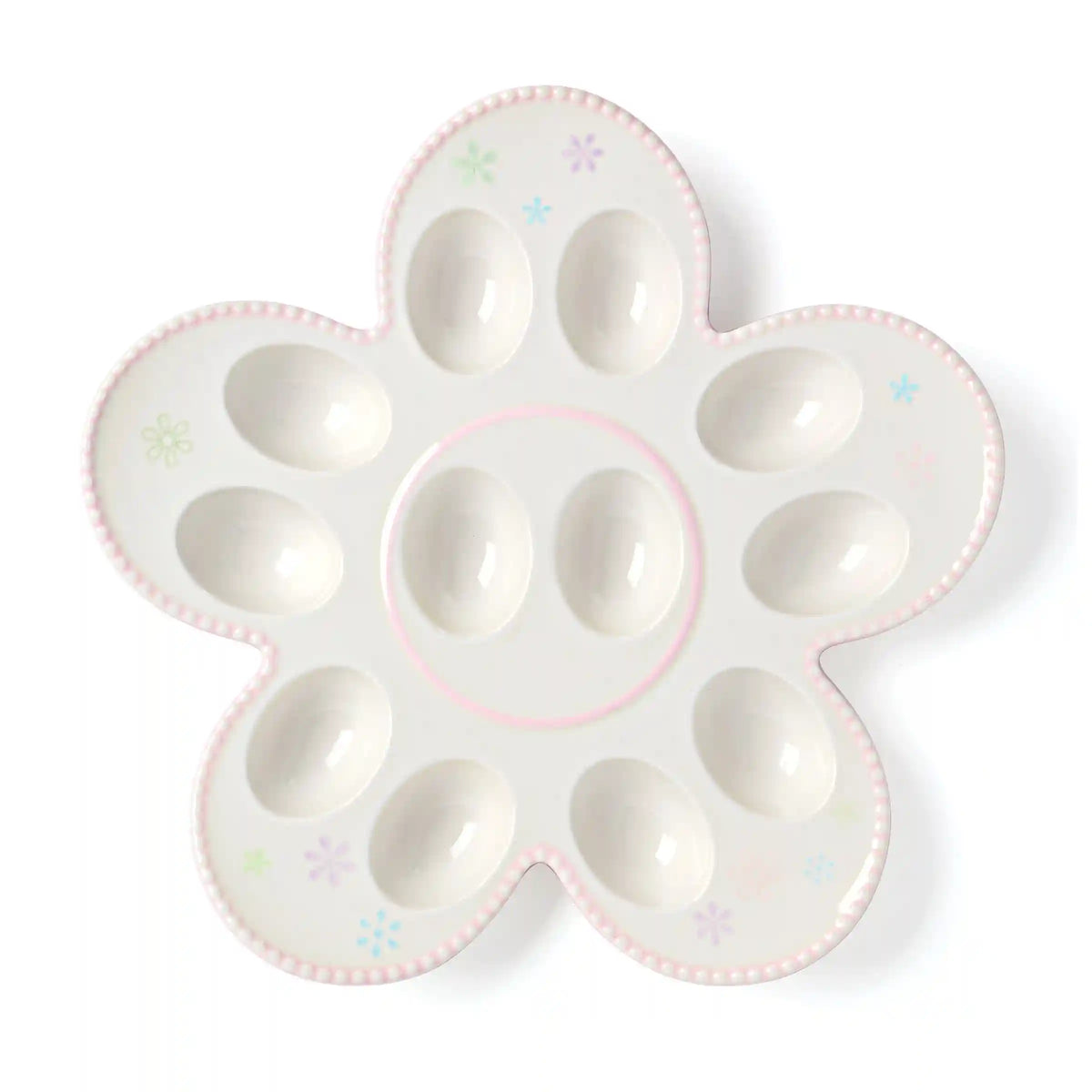 Bunny Hop Easter Egg Platter