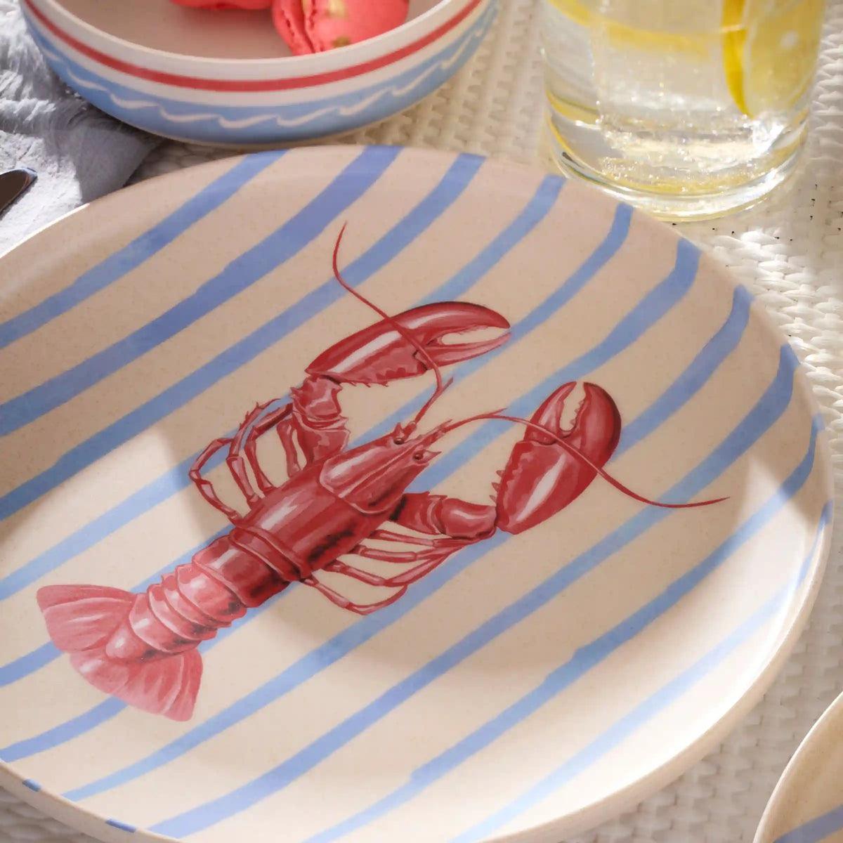 24 Seven Melamine Wharfside 18-Piece Dinnerware Set