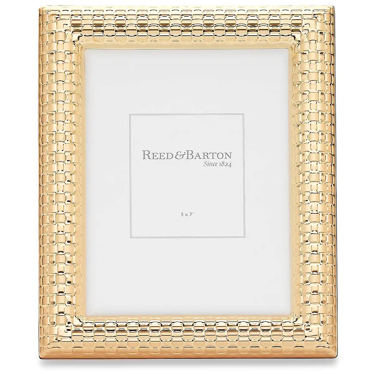 Watchband Satin Gold 5x7 Photo Frame