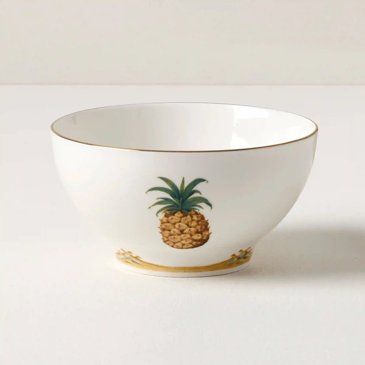 British Colonial Bamboo Rice Bowl