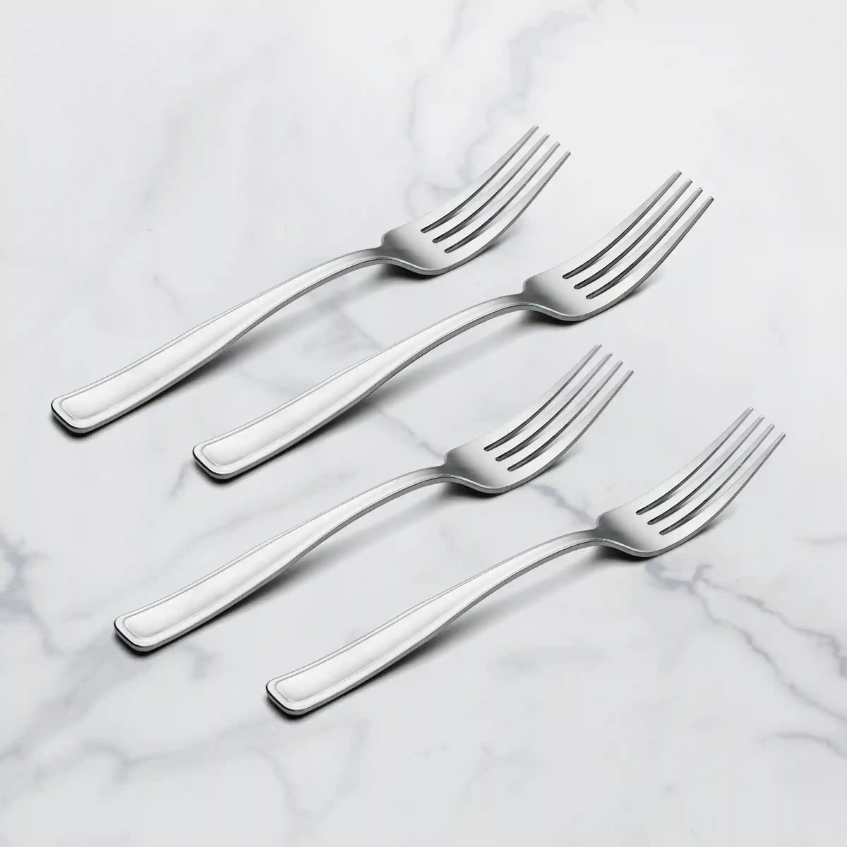 Reid Satin Salad Forks, Set of 4