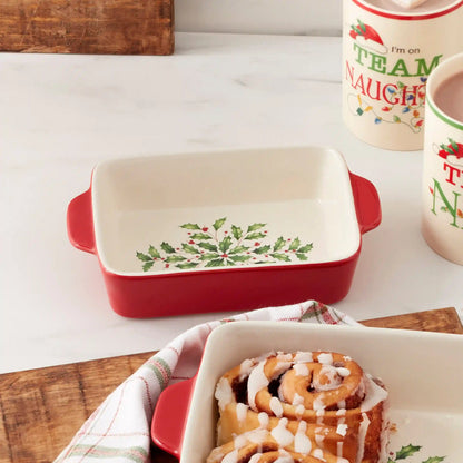 Holiday Rectangular Mini Baking Dish