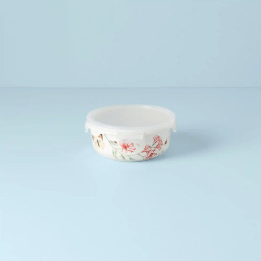 Butterfly Meadow Large Round Container