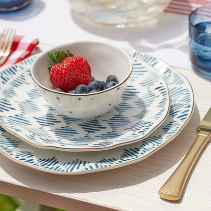 Blue Bay Dessert Bowls, Set of 4
