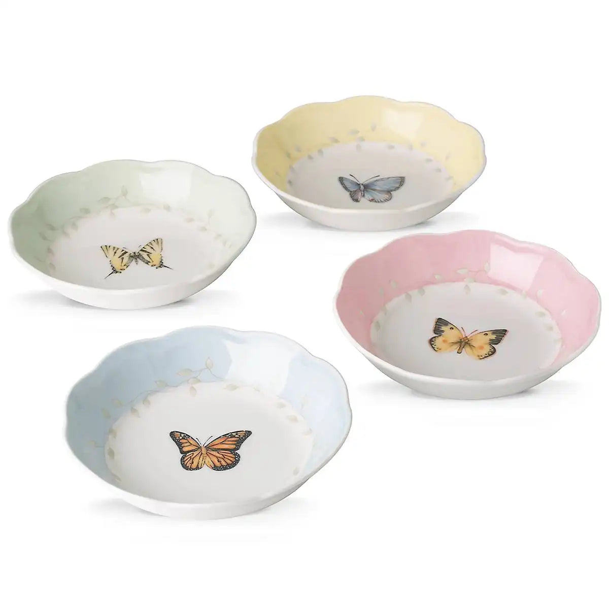 Butterfly Meadow Fruit Bowls, Set 4