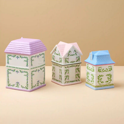 Lenox Spice Village House Canisters, Set of 3