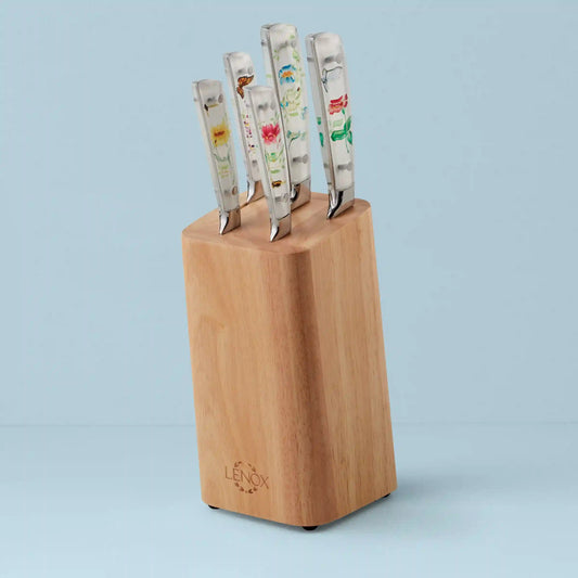 Butterfly Meadow 6-Piece Cutlery Block Set
