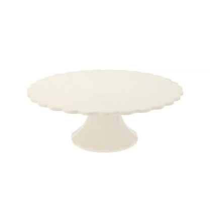 Bamboo Cream Small Cake Stand