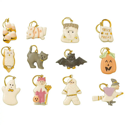 Trick or Treat 12-Piece Mini Ornament Set