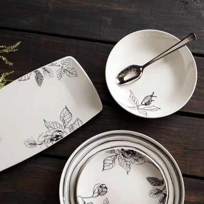 Sketchbook Salad Plate