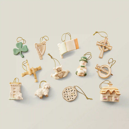 Luck of the Irish 12-Piece Mini Ornament Set