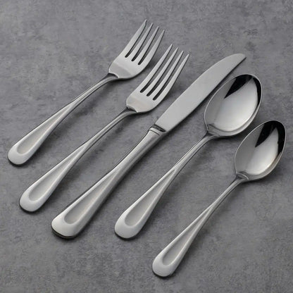 Satin Sand Dune 45-Piece Flatware Set