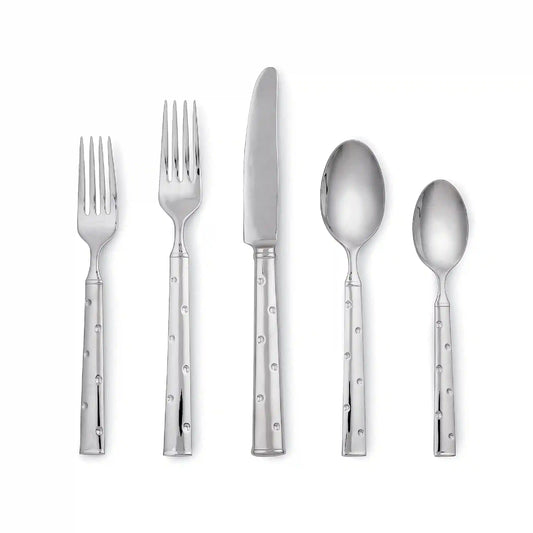 Larabee Dot 20-Piece Flatware Set