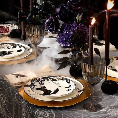 Haunted Halloween Dinner Plates, Set of 4