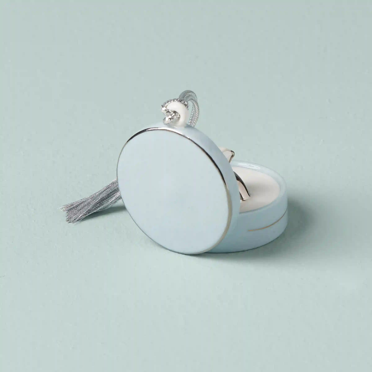 Personalized Together Forever Ring Box Ornament