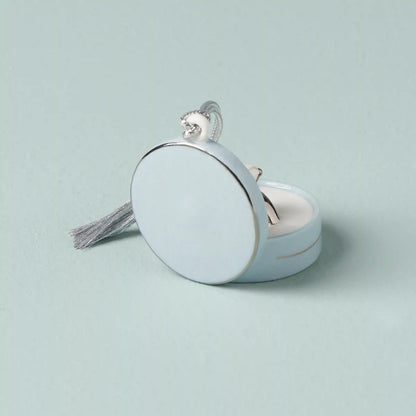 Personalized Together Forever Ring Box Ornament