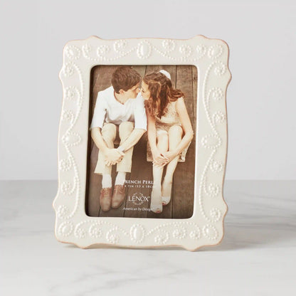 French Perle White 5x7 Photo Frame