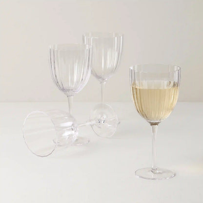 Curva All- Purpose Wine Glasses, Set of 4