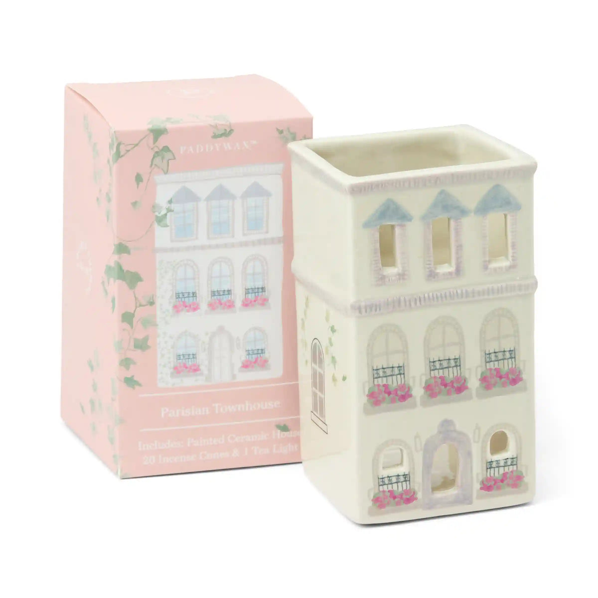 Parisian Townhouse  Incense & Tea Light Holder